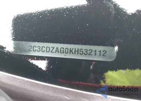 2019 Dodge Challenger Sxt из США, поврежденный, VIN 2C3CDZAG0KH532112